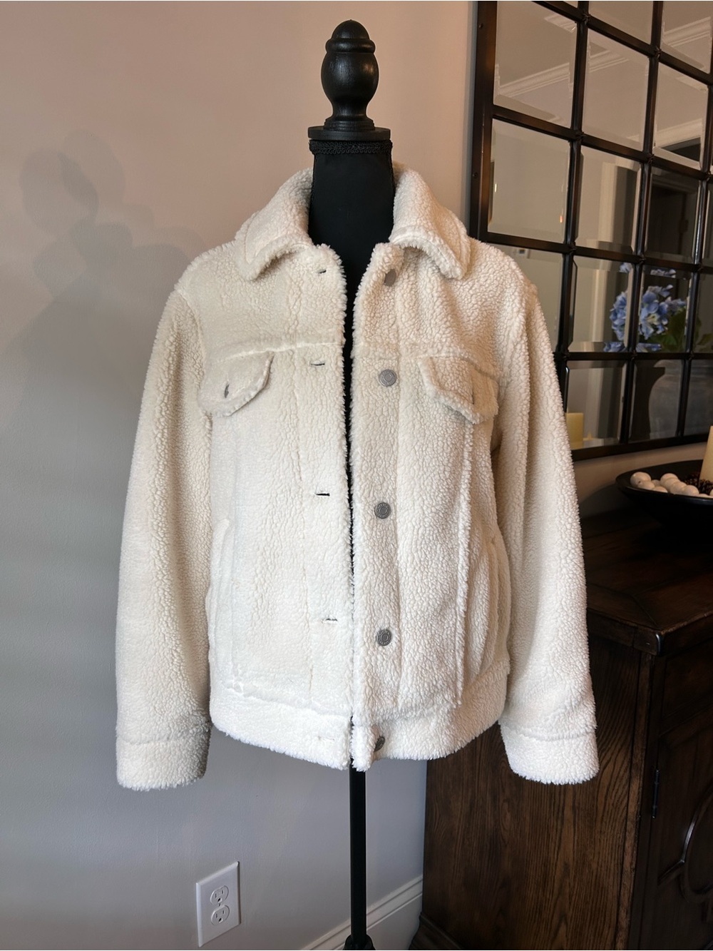 Gap Icon Sherpa Trucker Jacket